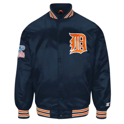 Sweet Lou Detroit Tigers World Series 1984 Starter Jacket