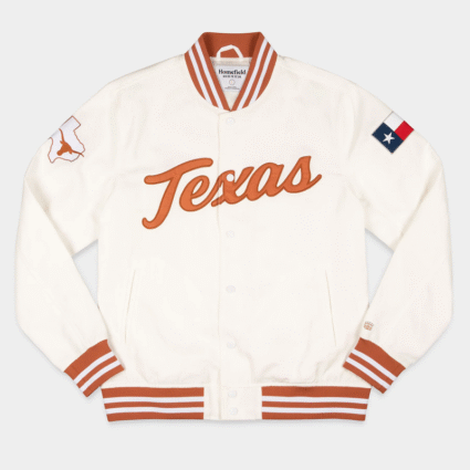 Texas Longhorns Whiteout Bomber Jacket