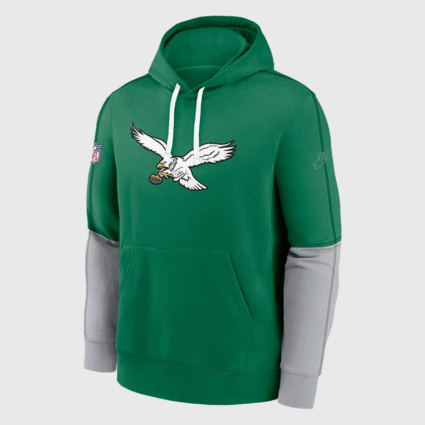 Vic Fangio Philadelphia Eagles Kelly Green Hoodie