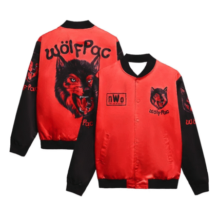 WWE Red Orange and Black NWO Wolfpac Jackets