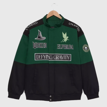 Wicked Elphaba Defying Gravity Racing Jacket