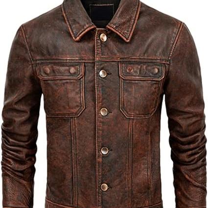 Cowhide Leather Jacket