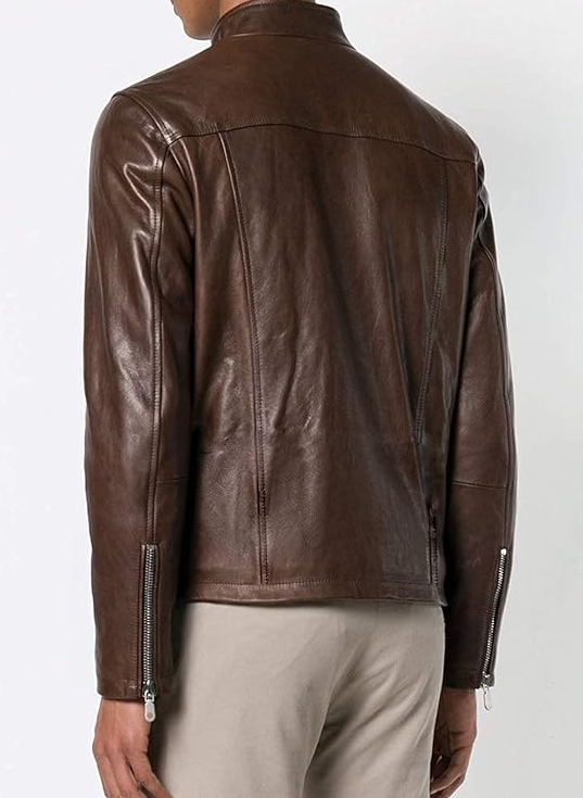 The Grizzly Full Grain Leather Jacket - Image 4