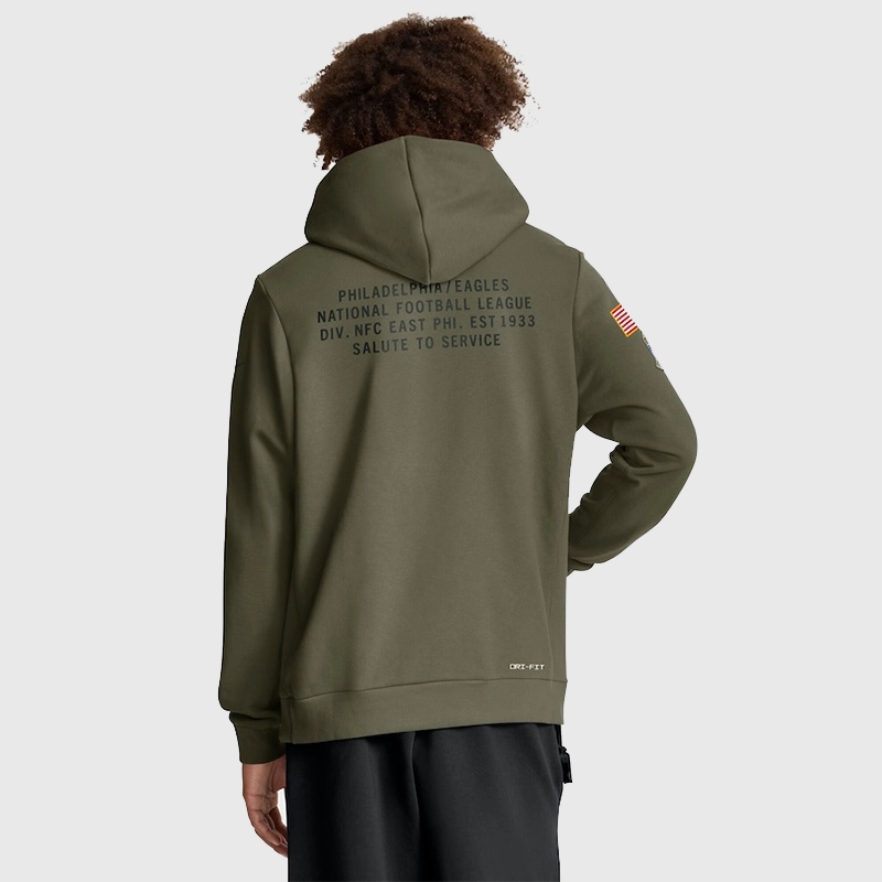 Jordan Mailata Philadelphia Eagles 2025 Salute To Service Hoodie - Image 4