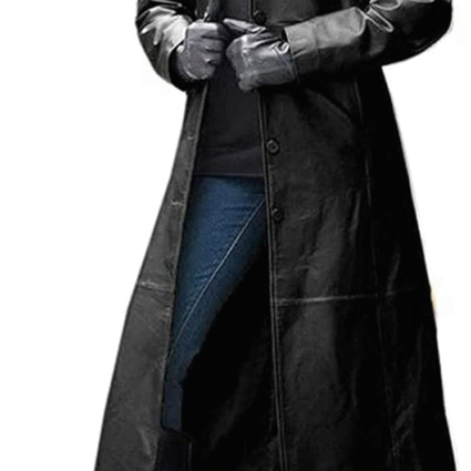 Long Leather Coat