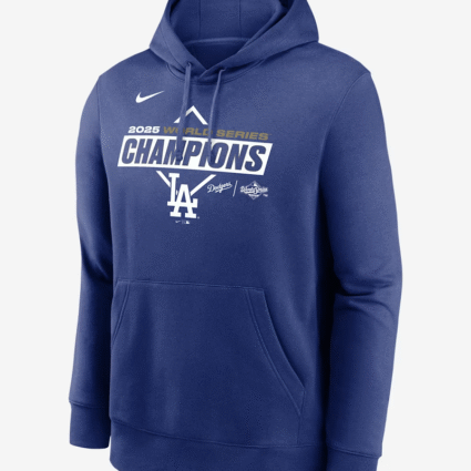Los Angeles Dodgers 2025 World Series Champions Logo Hoodie