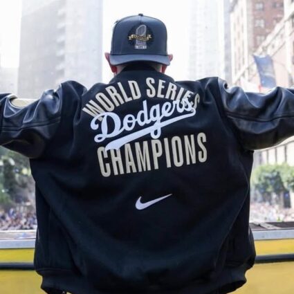Max Muncy Dodgers World Series Champions Nike Jacket