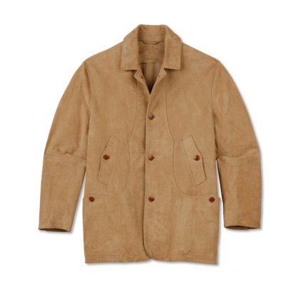 Mens Goat Suede Field Coat