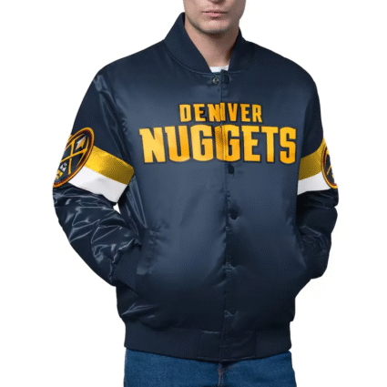 NBA Starter Denver Nuggets Triple Option Jacket