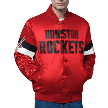 NBA Starter Houston Rockets Triple Option Jacket