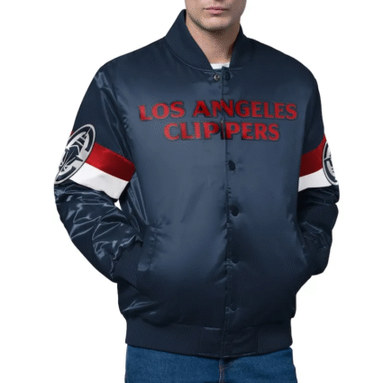 NBA Starter Los Angeles Clippers Triple Option Jacket