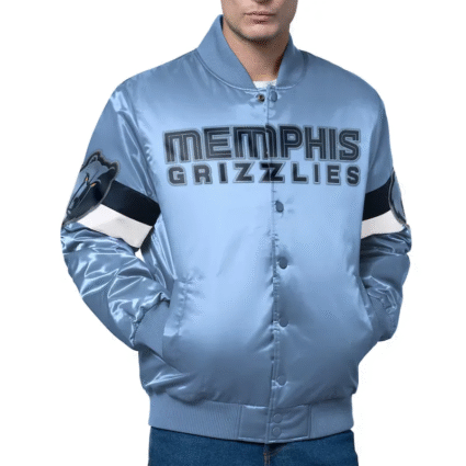 NBA Starter Memphis Grizzlies Triple Option Jacket
