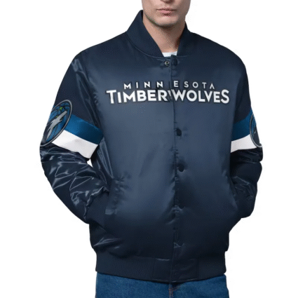 NBA Starter Minnesota Timberwolves Triple Option Jacket