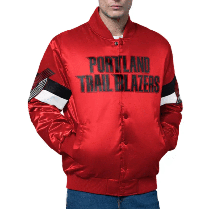 NBA Starter Portland Trail Blazers Triple Option Jacket