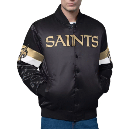 NFL Starter New Orleans Saints Triple Option Jacket