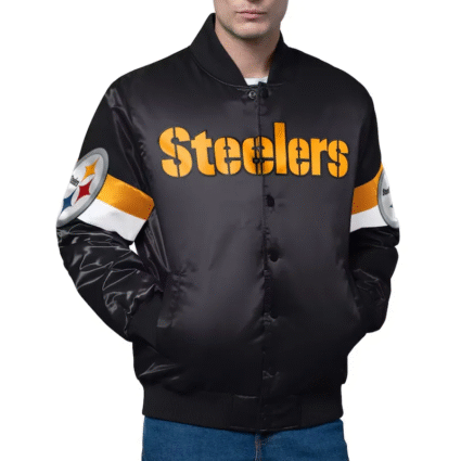 NFL Starter Pittsburgh Steelers Triple Option Jacket