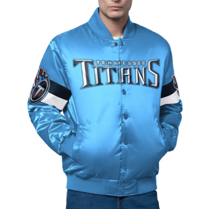 NFL Starter Tennessee Titans Triple Option Jacket