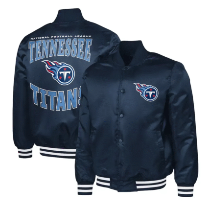 Navy NFL Tennessee Titans Adaptive Team Graphic Jacket