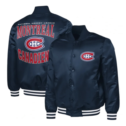Navy NHL Montreal Canadiens Adaptive Bold Logo Jackets