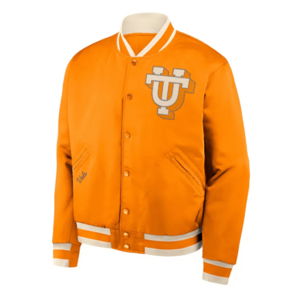 Orange NCAA Tennessee Volunteers Legacy Bomber Jacket