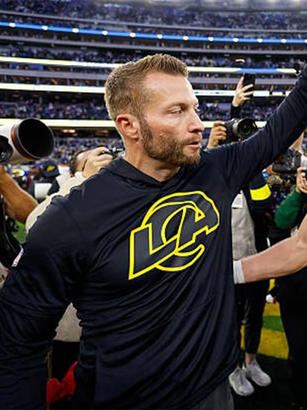Sean McVay Rams Rivalries Sideline Hoodie T-Shirt - Image 4