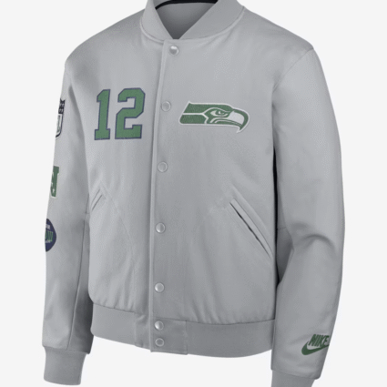 Seattle Seahawks Rivalries Collection Varsity Jacket