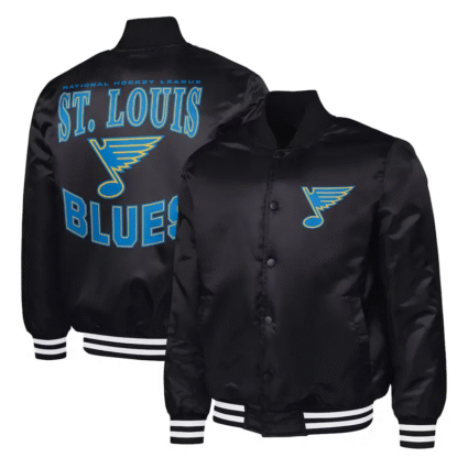 St Louis Blues Adaptive Bold Logo Jackets