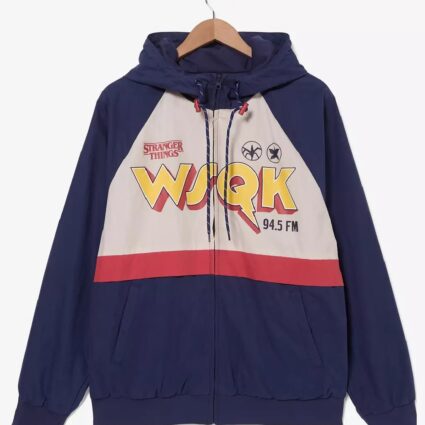 Stranger Things WSQK The Squawk Windbreaker