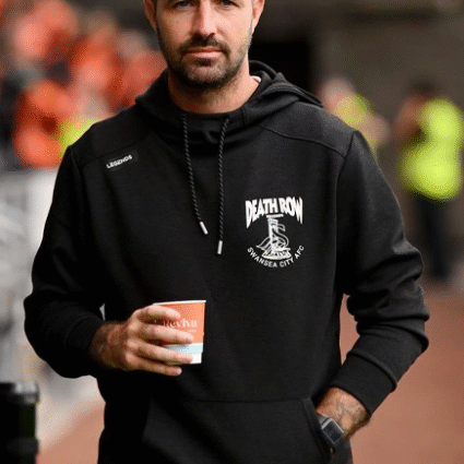 Swansea City x Legends x Death Row Tech Hoodie Black