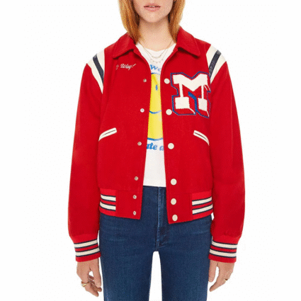 Vintage The Tean Spirit Mother Red Varsity Jacket