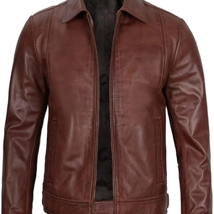 Waxed Leather Jacket