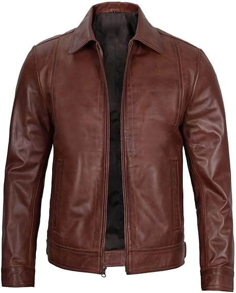 Waxed Leather Jacket