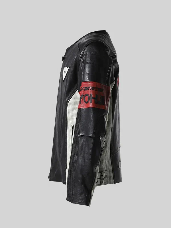 2025 F1 Miami GP Travis Scott Leather Jacket - Image 2