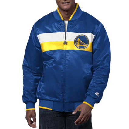Blue Starter Golden State Warriors The Ambassador Jacket