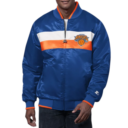 Blue Starter New York Knicks The Ambassador Jacket