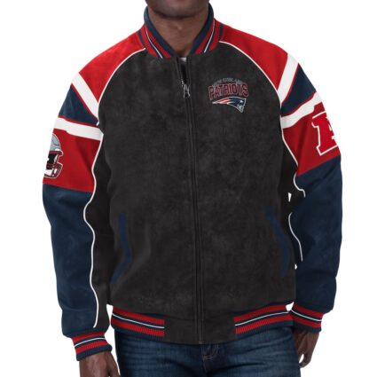 Drake Maye G-III New England Patriots Varsity Jacket