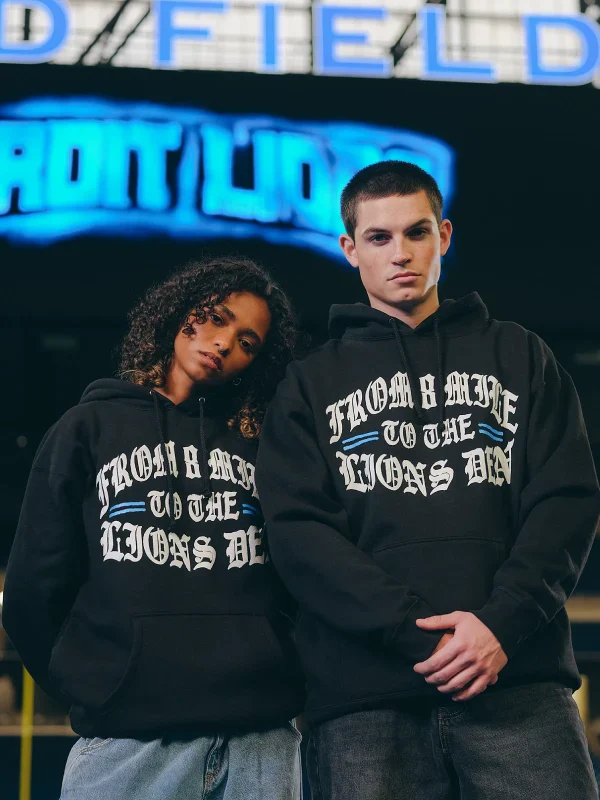Eminem x Detroit Lions Helmet Hoodie - Image 4