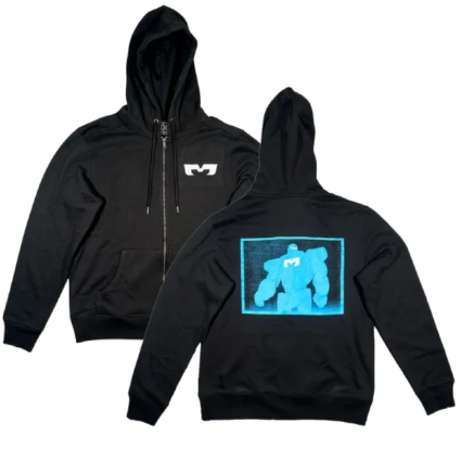 Mechaman Hoodie Black