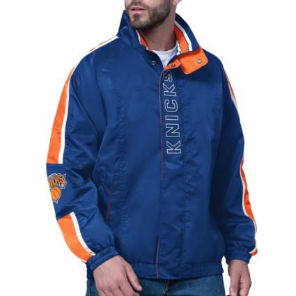 New York Knicks Freestyle Blue Jacket