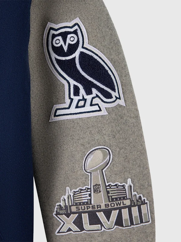 OVO 2025 Seattle Seahawks Varsity Jacket - Image 3