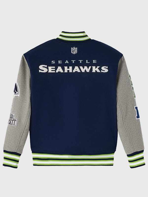 OVO 2025 Seattle Seahawks Varsity Jacket - Image 2