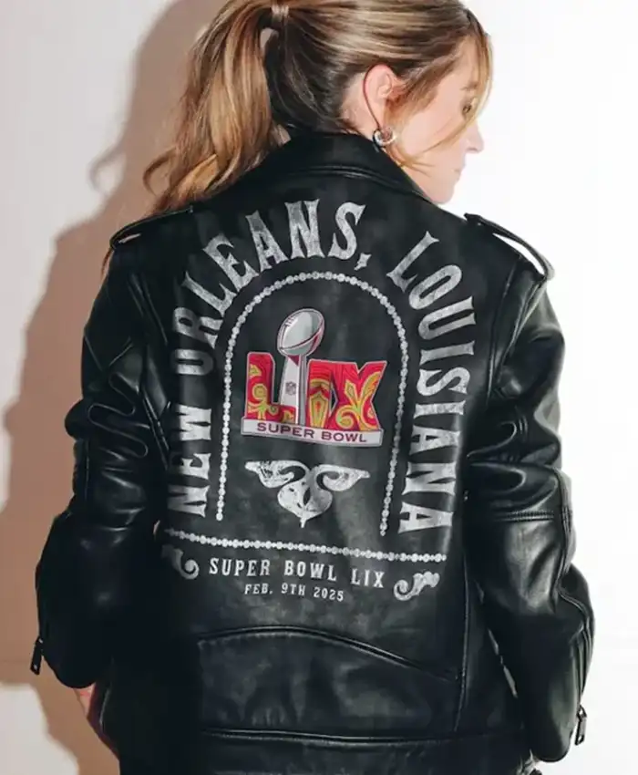 Rebecca Minkoff X Erin Andrews Super Bowl LIX Biker Jacket - Image 2