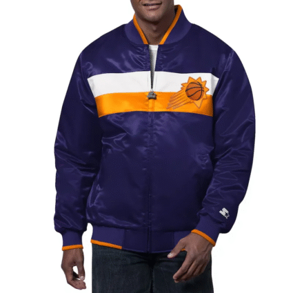 The Ambassador Phoenix Suns Varsity Satin Jacket