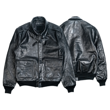 Waxed Leather Leather Jacket