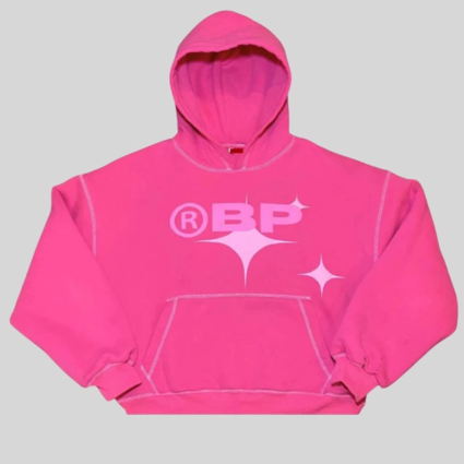 Barajas Project Double Layered Pink Hoodie