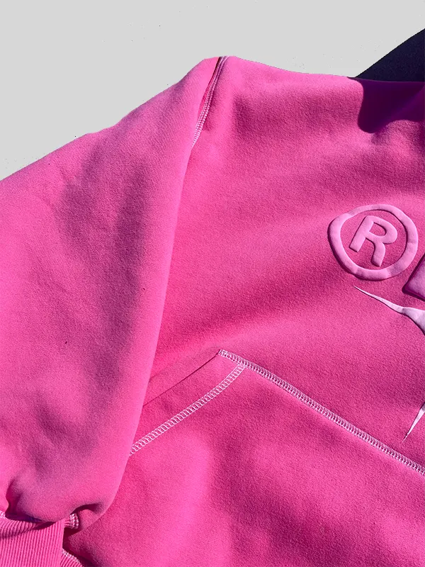 Barajas Project Double Layered Pink Hoodie - Image 2