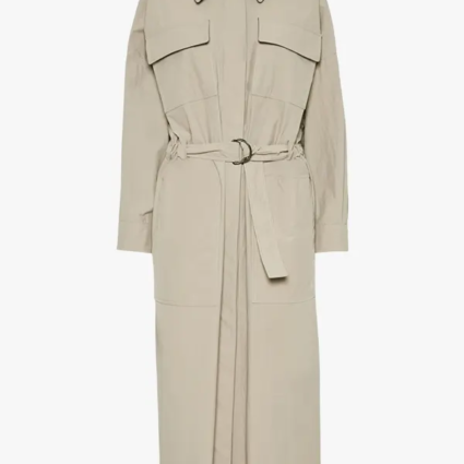 Brunello Cucinelli Belted Trench Coat