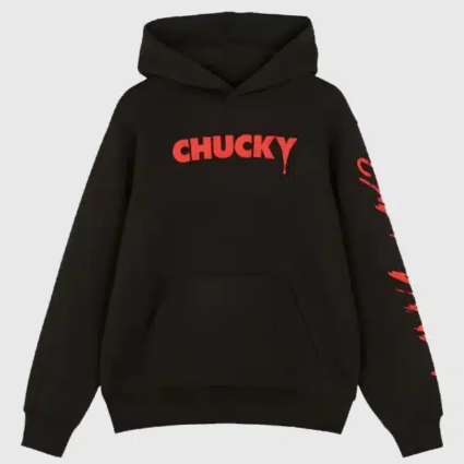 Chucky Black Bomber Hoodie