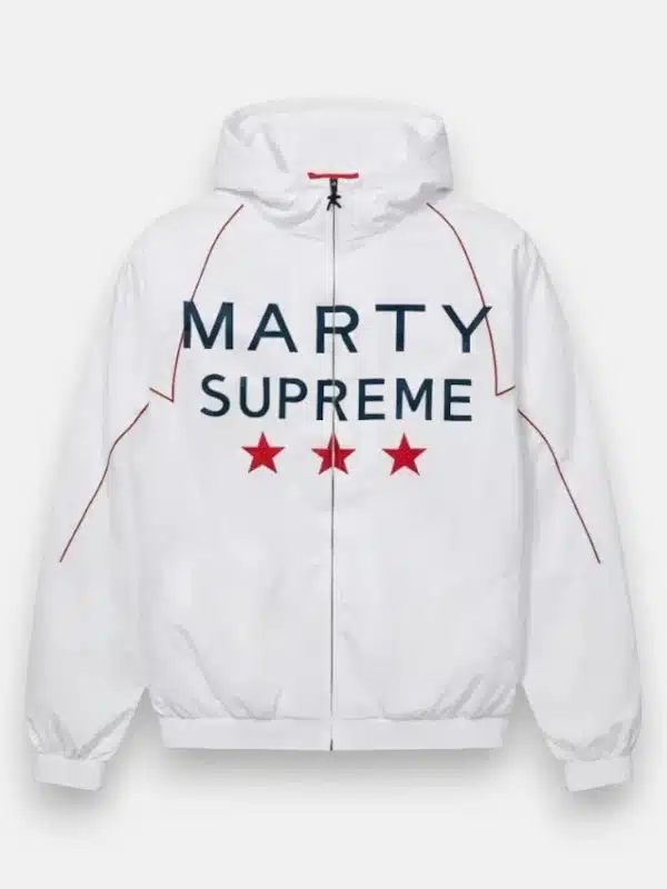 Marty Supreme 2025 White Hoodie
