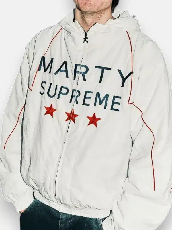 Marty Supreme 2025 White Hoodie - Image 4